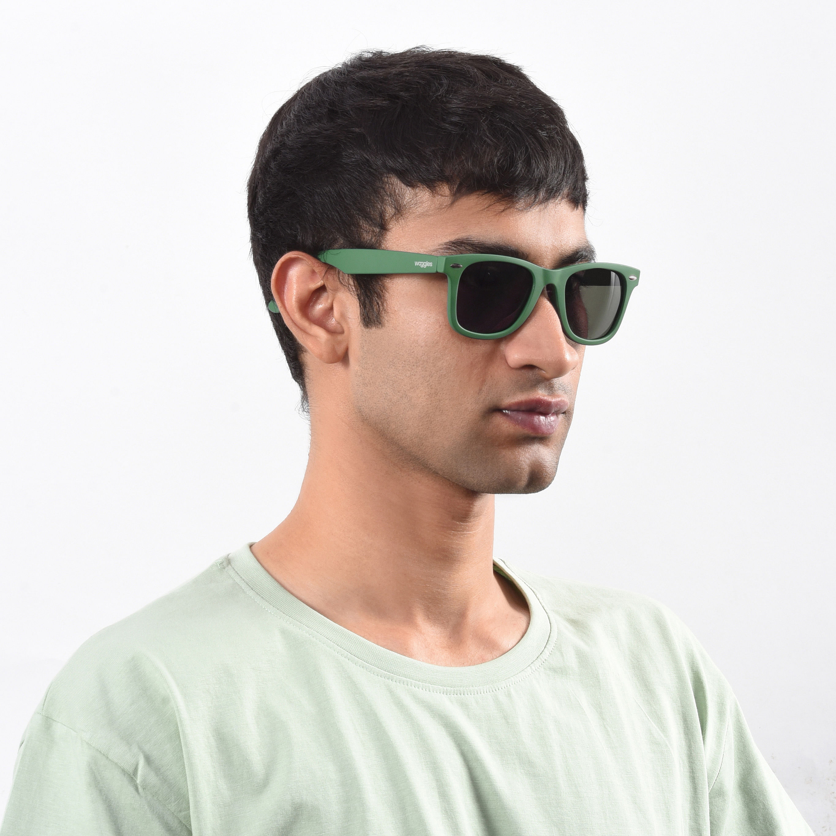 Buy Eyewearlabs l Unisex Polarized Wayfarer Sunglasses For Driving Sports  and Adventure l Blue Lens l 100% UV Protected l Medium l Domino Blue Online  at Best Prices in India - JioMart.